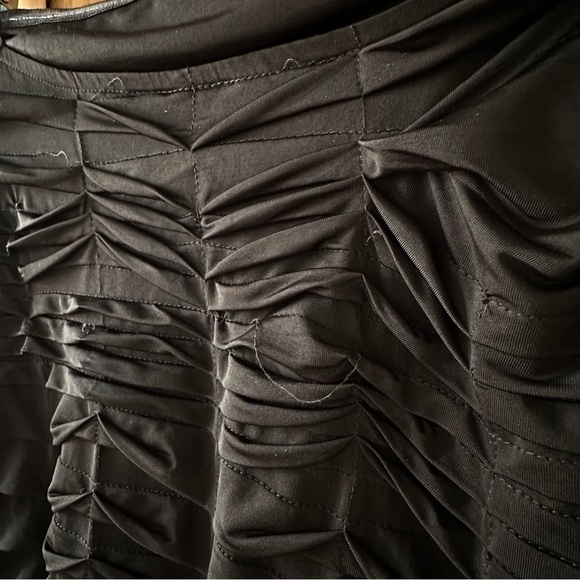 Paradise Black Strapless Bodycon Tube Dress - Size Large - Picture 8 of 15